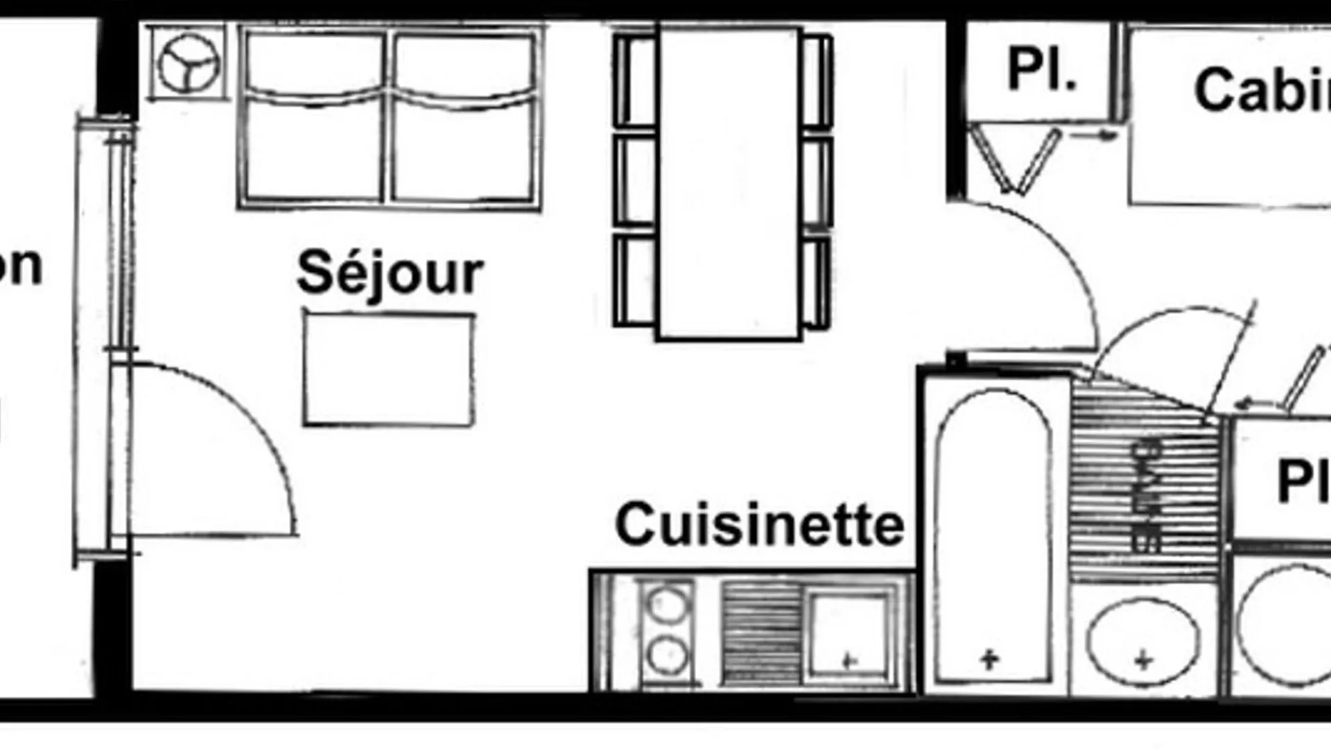 Apartamento Les Saisies - Studio Cabine Ensoleille Pour 4 Pers., Animaux Acceptes - Fr-1-293-164