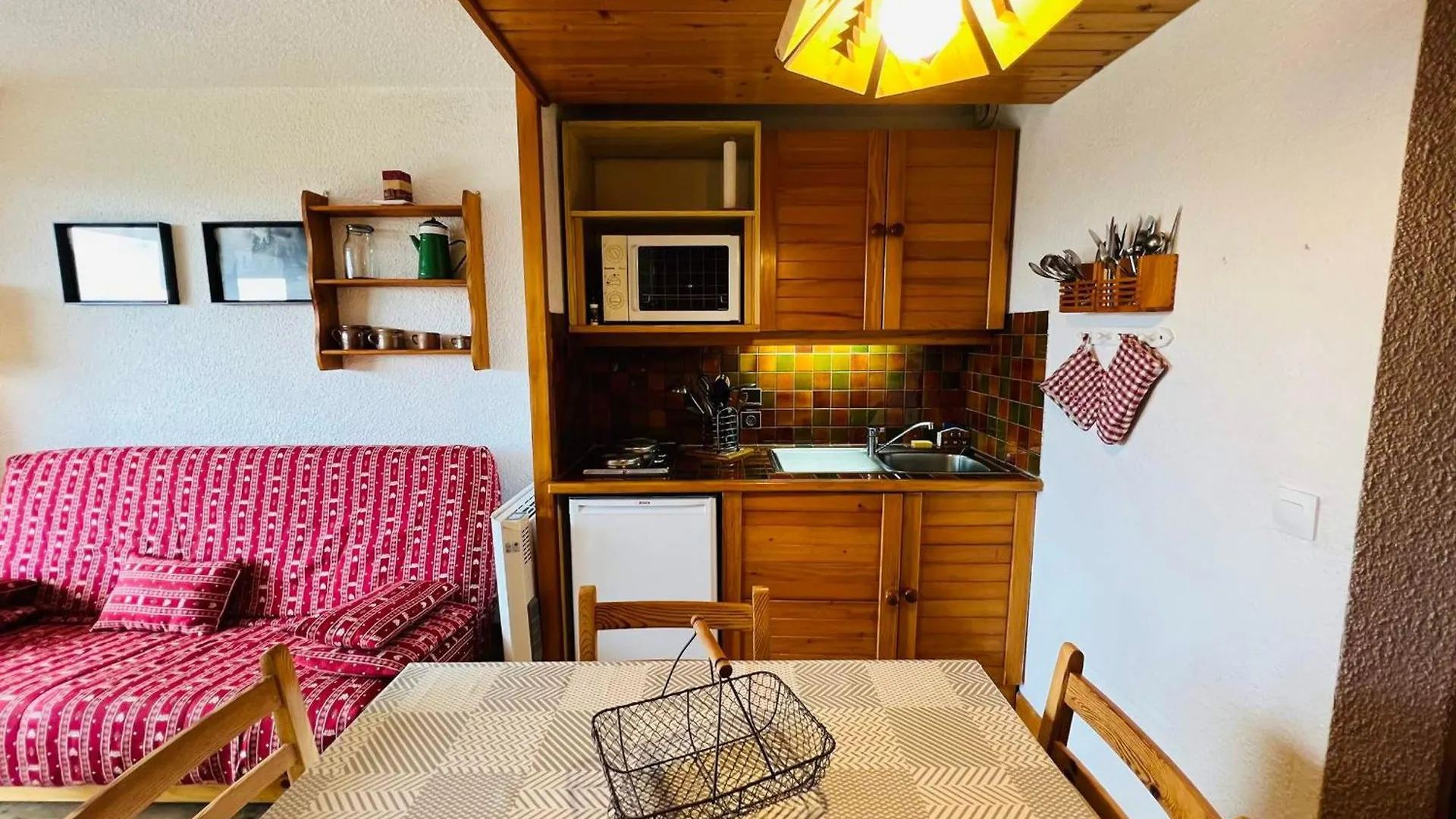 Apartamento Les Saisies - Studio Cabine Ensoleille Pour 4 Pers., Animaux Acceptes - Fr-1-293-164