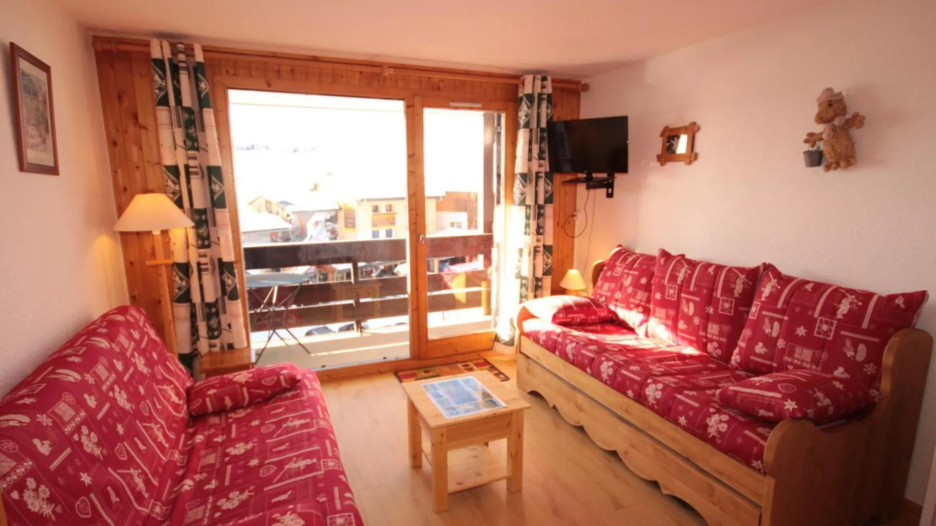 Apartamento Les Saisies - Studio Cabine Ensoleille Pour 4 Pers., Animaux Acceptes - Fr-1-293-164