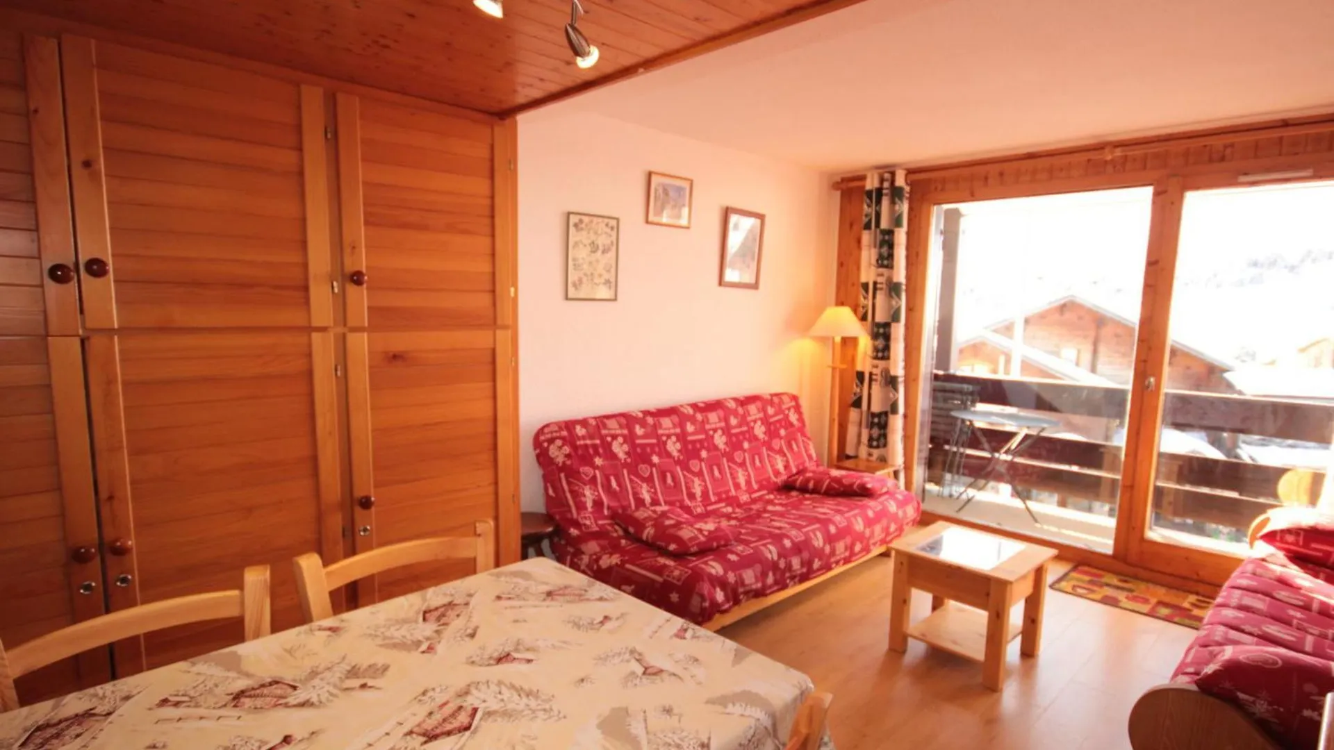 Les Saisies - Studio Cabine Ensoleille Pour 4 Pers., Animaux Acceptes - Fr-1-293-164 Apartamento