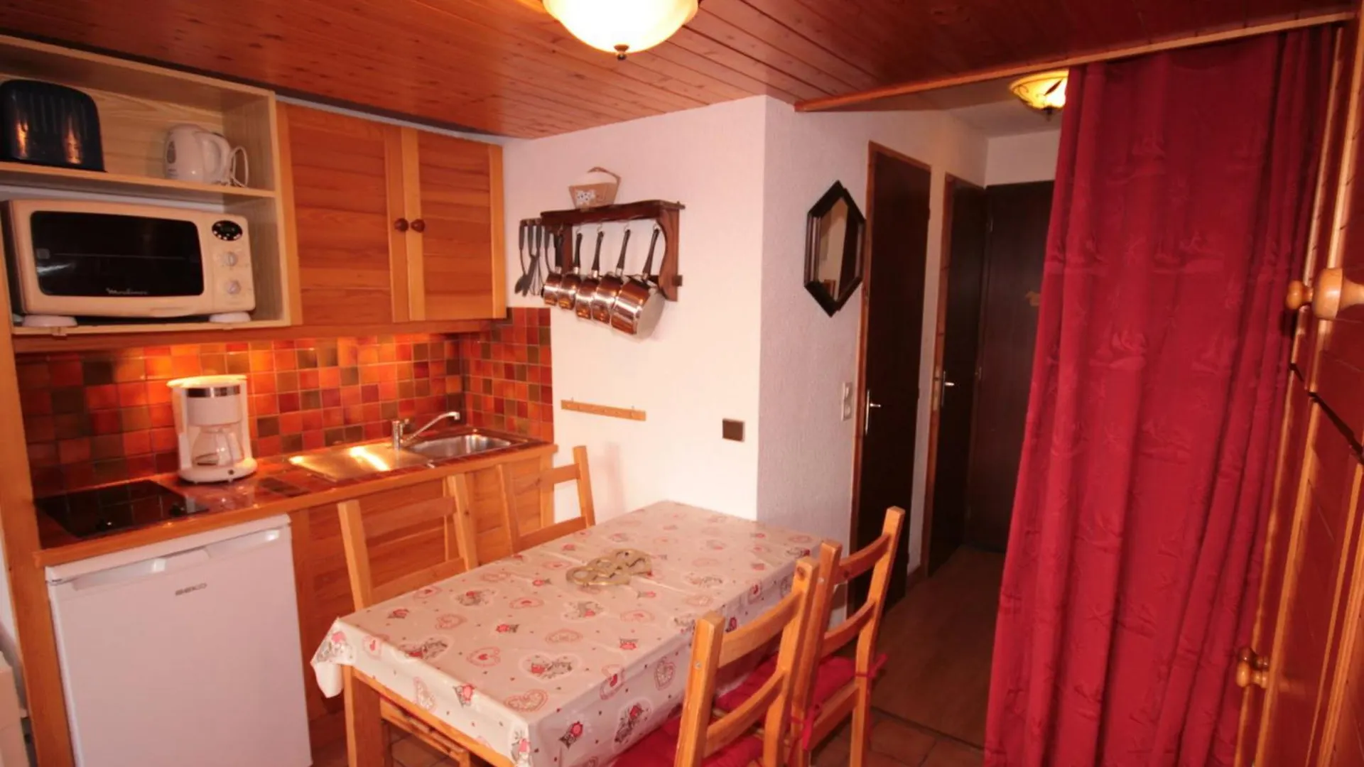 Les Saisies - Studio Cabine Ensoleille Pour 4 Pers., Animaux Acceptes - Fr-1-293-164 Apartamento Les Saisies