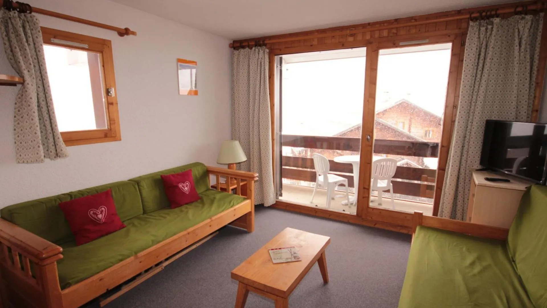 Les Saisies - Studio Cabine Ensoleille Pour 4 Pers., Animaux Acceptes - Fr-1-293-164 Apartamento Les Saisies